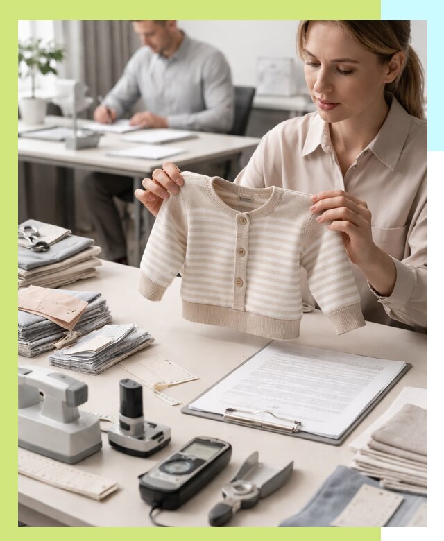 Сертификация детской одежды и текстильных изделий в Кулебаках