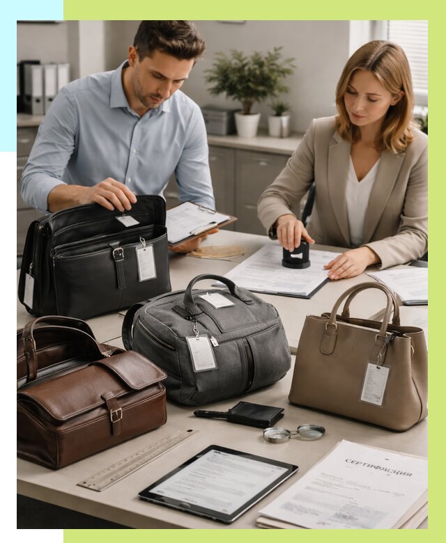 Сертификация сумок в Кулебаках от 7730 руб. | Алешин-Клб