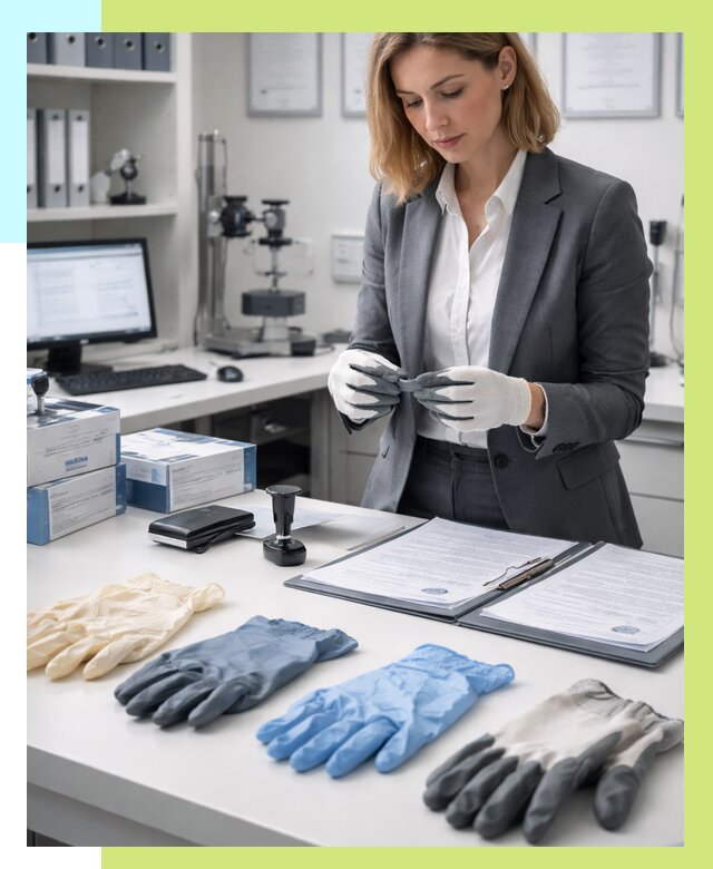 Сертификация перчаток в Кулебаках от 8760 р. | Алешин-Клб