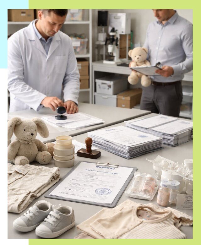 Сертификация детских товаров в Кулебаках от 15459 р. | Алешин-Клб