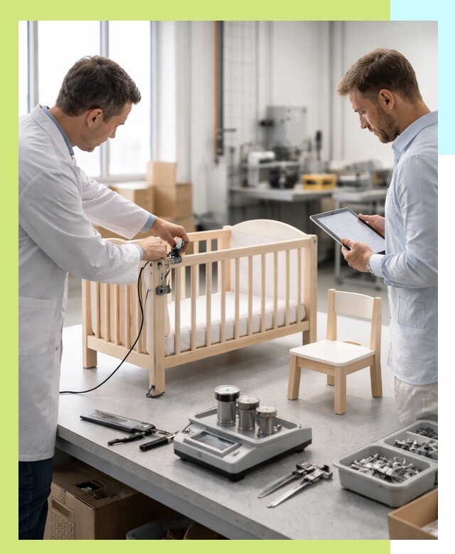 Сертификация детской мебели и проверка безопасности в Кулебаках