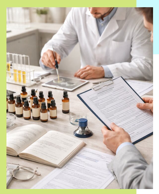 Сертификация эфирных масел и документация качества в Кулебаках