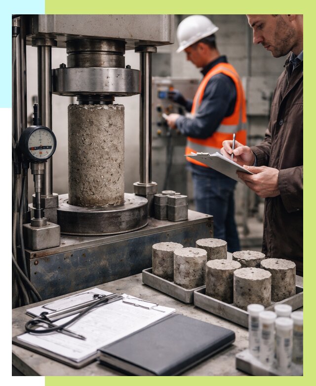 Сертификация бетона в Кулебаках от 30918 р. сертификат | Алешин-Клб