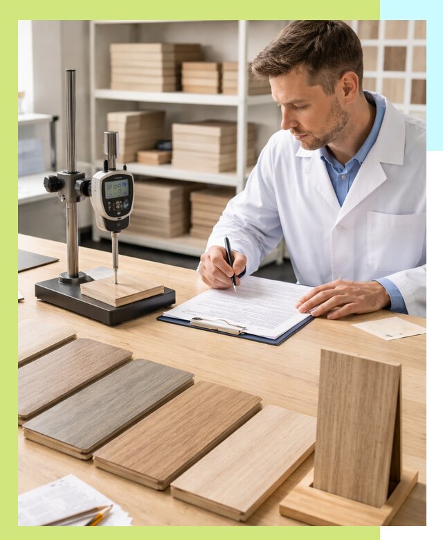 Сертификация ламината с испытаниями и оформлением документов в Кулебаках