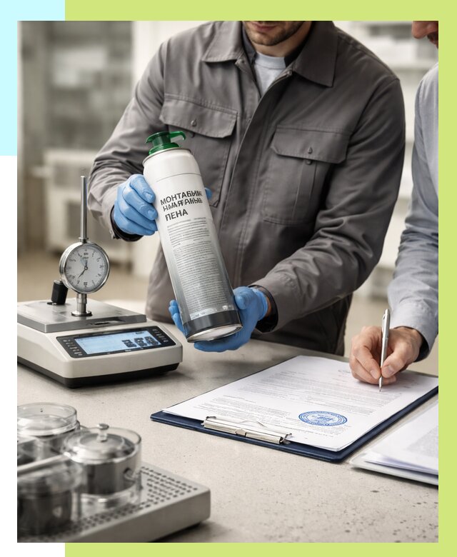 Сертификация монтажной пены в Кулебаках от 15459 р. | Алешин-Клб