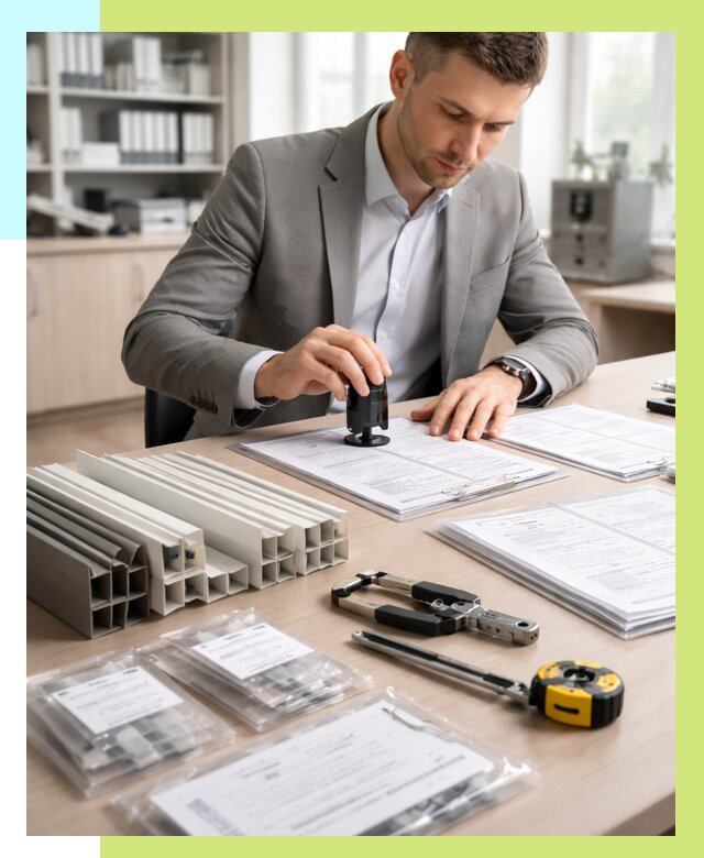 Сертификация ПВХ продукции в Кулебаках от 8760 р., Алешин-Клб