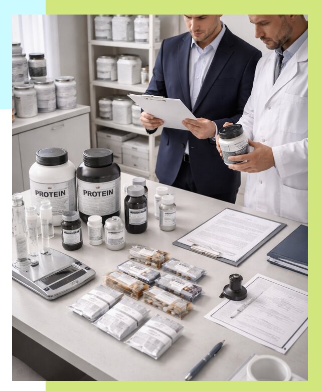 Сертификация спортивного питания в Кулебаках от 15459 р., Алешин-Клб