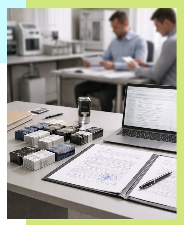 Сертификация сигарет под ключ в Кулебаках от 46377 р. | Алешин-Клб