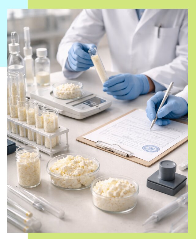 Сертификация творога в Кулебаках от 12367 р. под ключ | Алешин-Клб
