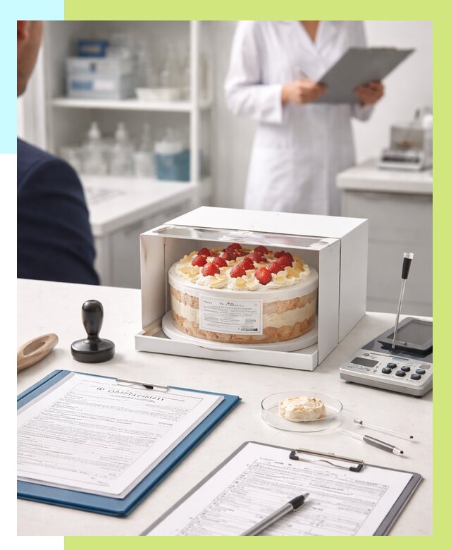 Сертификация тортов в Кулебаках от 9275 р. заказать | Алешин-Клб