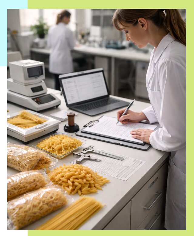 Сертификация макаронных изделий в Кулебаках от 15459 р. | Алешин-Клб