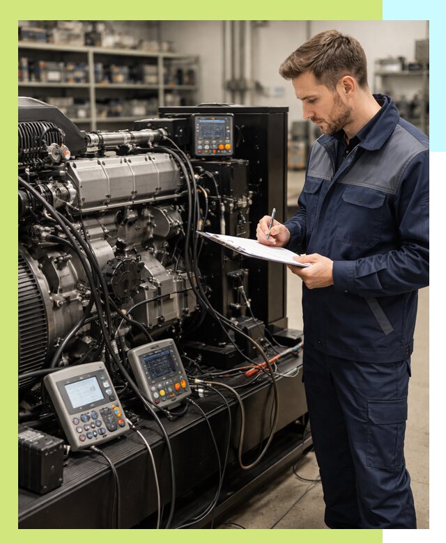 Сертификация дизельных генераторов и их оборудования в Кулебаках