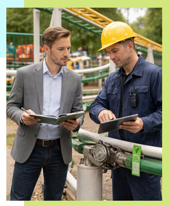 Сертификация аттракционов в Кулебаках от 46377 р. | Алешин-Клб