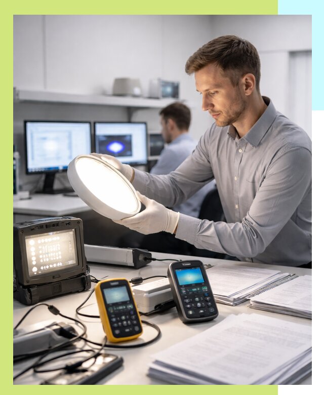 Сертификация светильников в Кулебаках: испытания и оформление