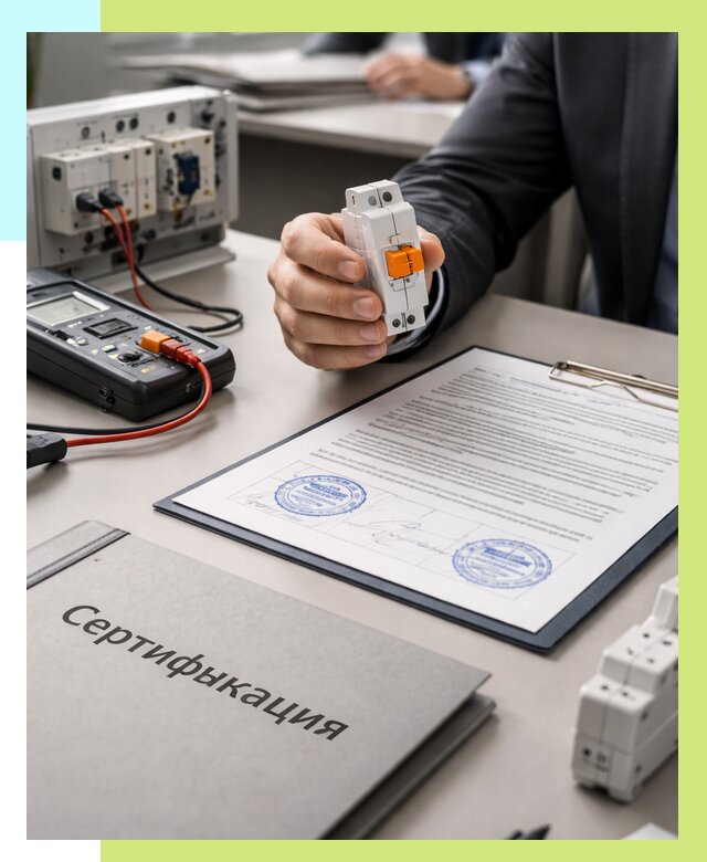 Сертификация выключателей под ключ в Кулебаках от 15459 р. | Алешин-Клб