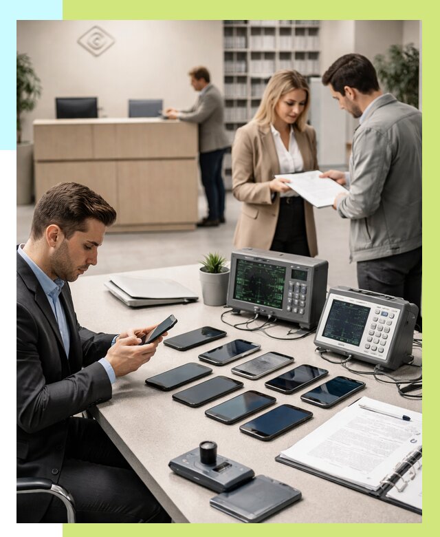 Сертификация телефонов в Кулебаках от 25765 р. под ключ | Алешин-Клб