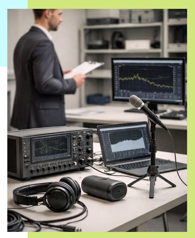 Сертификация аудиотехники в Кулебаках от 15459 р., Алешин-Клб