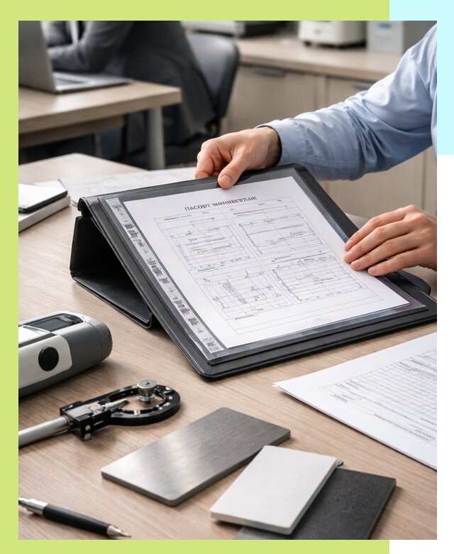 Оформление паспорта материала для продукции в Кулебаках