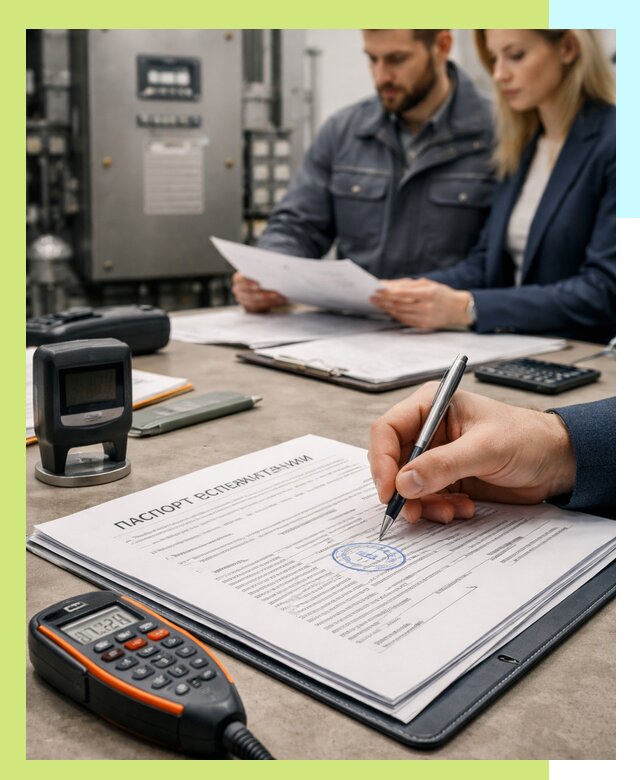 Оформление паспорта эксплуатации оборудования в Кулебаках