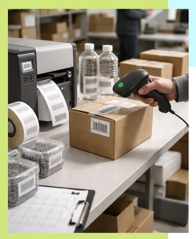 Штрихкодирование продукции и маркировка для продажи в Кулебаках