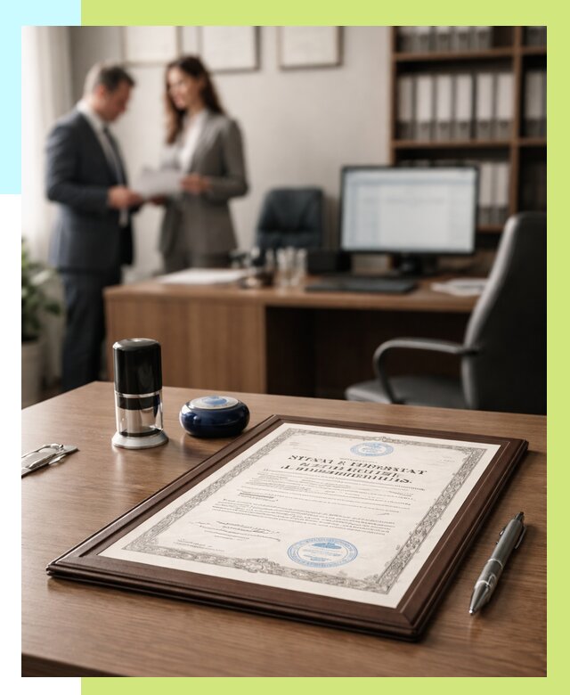 Свидетельство о регистрации продукции в Кулебаках от 9275 р.|Алешин-Клб