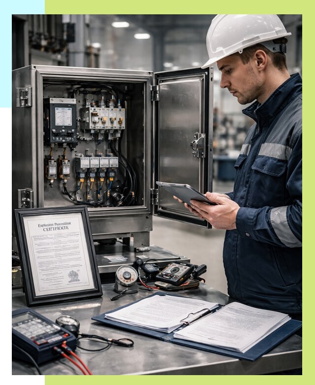 Сертификат взрывозащиты в Кулебаках от 46377 р. | Алешин-Клб