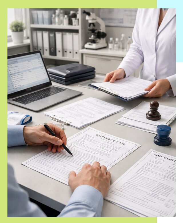 Оформление сертификата GMP в Кулебаках для фармпроизводства