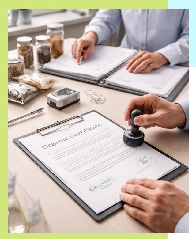 Получение органик сертификата для продукции в Кулебаках