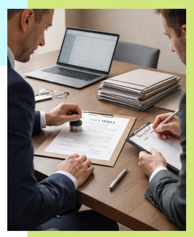 Сертификат ISO 9001 в Кулебаках купить от 82448 р. | Алешин-Клб