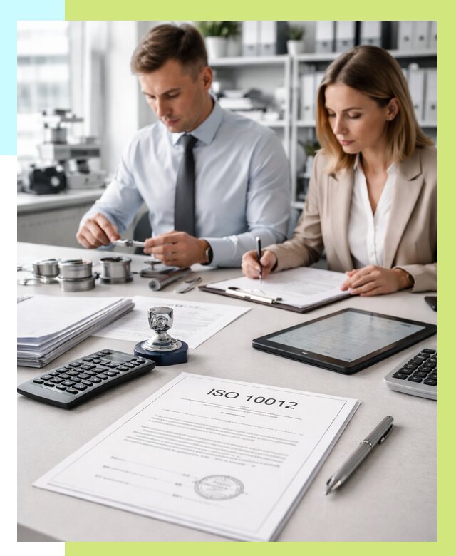 Сертификат ISO 10012 в Кулебаках от 25765 р. — Алешин-Клб