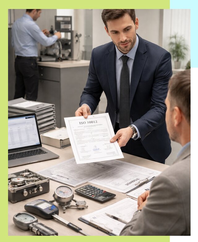 Выдача сертификата ISO 10012 по требованиям метрологии в Кулебаках