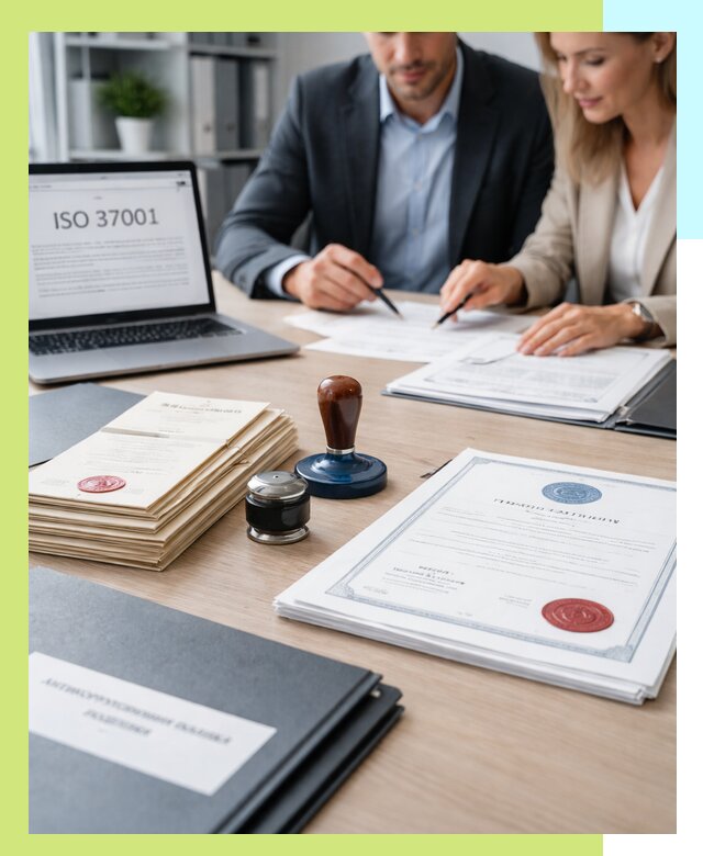 Получение сертификата ISO 37001 по системе борьбы с коррупцией в Кулебаках